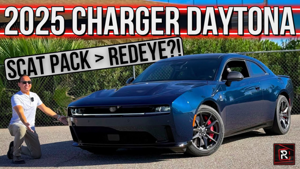 NEEDS A V8 2025 Dodge Charger Daytona Scat Pack Review